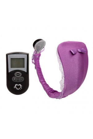 THONG WITH VIBRATOR PURPLE