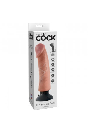 DILDO VIBRADOR KING COCK 23...