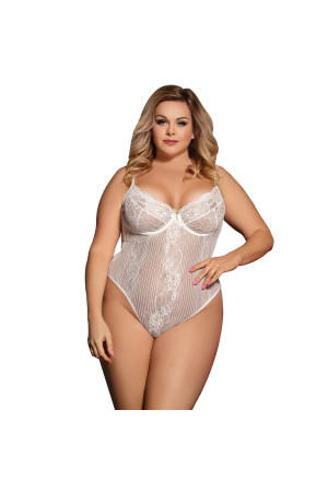 QUEEN LINGERIE WHITE TEDDY...