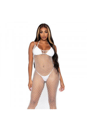 LEG AVENUE WOVEN TWIST NET...