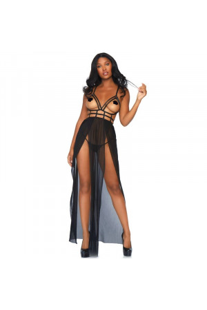 LEG AVENUE CAGE MAXI DRESS...