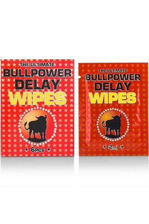 BULLPOWER DELAY WIPES ( 6 X...