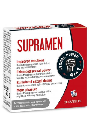 SUPRAMEN 20 CAPSULES SEXUAL...