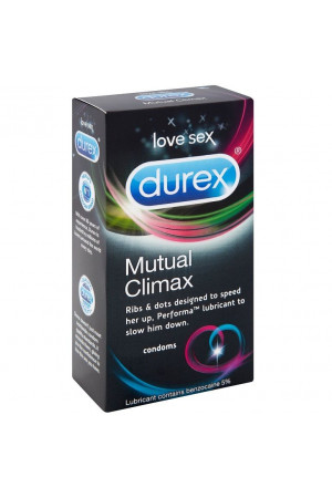 DUREX CLIMAX MUTUO 12 UDS