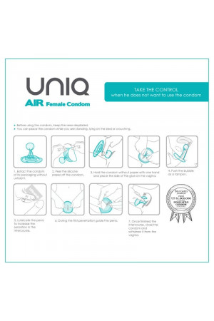 UNIQ AIR FEMALE CONDOM  3...