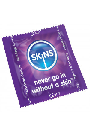 SKINS CONDOM EXTRA LARGE 12...