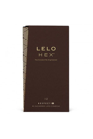 LELO HEX CONDOMS RESPECT XL...