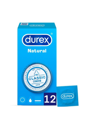 DUREX NATURAL PLUS 12 UNITS