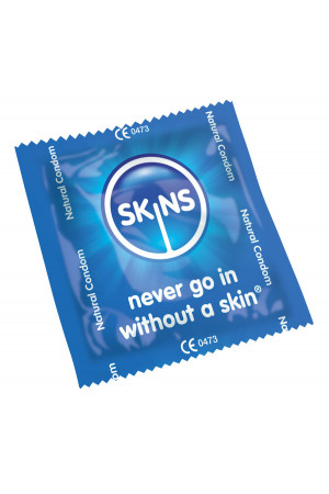 SKINS CONDOM NATURAL PACK 12