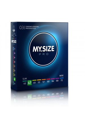 MY SIZE PRO CONDOMS 47 MM 3...