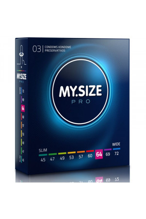 MY SIZE PRO CONDOMS 64 MM 3...