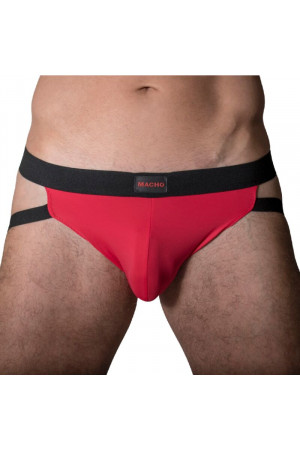 MACHO MX22R JOCKSTRAP - RED...