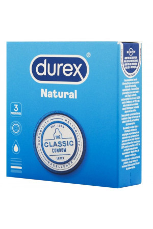 DUREX NATURAL CLASSIC  3 UNITS