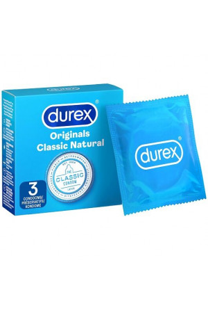 DUREX NATURAL CLASSIC  3 UNITS