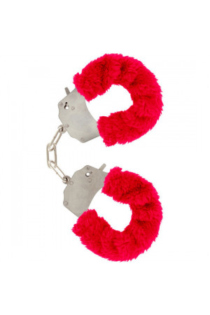 FURRY FUN CUFFS BONDAGE RED