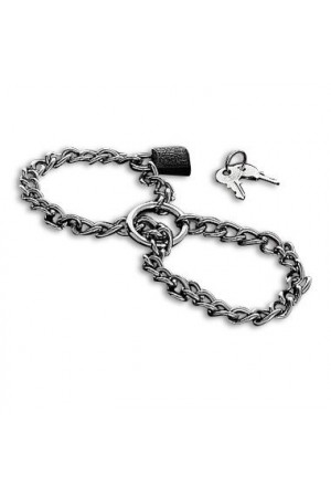 METAL HARD STEEL CHAIN CUFFS