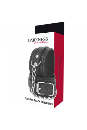 DARK NESS  WRIST CUFFS BLACK