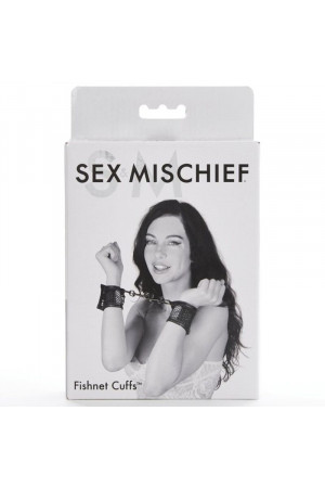 SEX & MISCHIEF FISHNET CUFFS