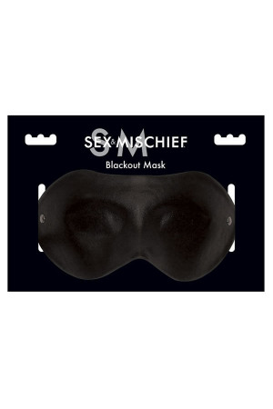 SEX & MICHIEF BLACKOUT MASK