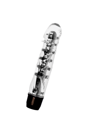 GLOSSY LENNY VIBRATOR BLACK