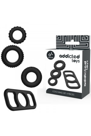 ADDICTED TOYS COCK RING SET...