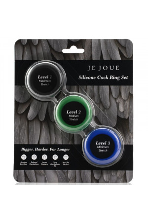 JE JOUE SILICONE COCK RING SET