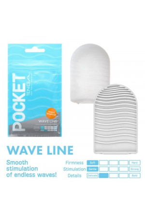 TENGA WAVE LINE POCKET STROKER