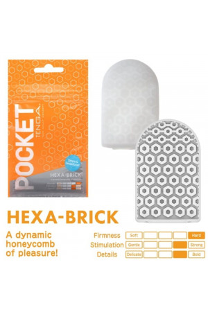 TENGA HEXA BRICK POCKET...