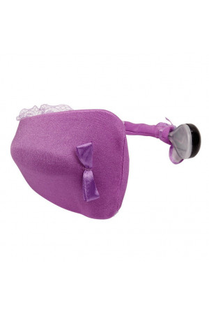 THONG WITH VIBRATOR PURPLE