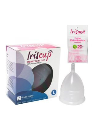 IRISCUP MENSTRUAL CUP LARGE...