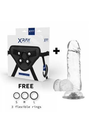 XRAY HARNESS + CLEAR COCK...