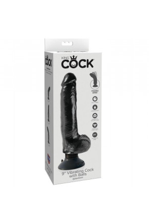 KING COCK 23 CM VIBRATING...