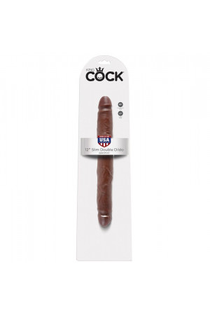 KING COCK SLIM DOUBLE DILDO...