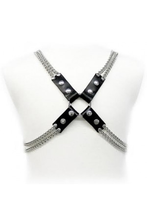 LEATHER BODY CHAIN HARNESS