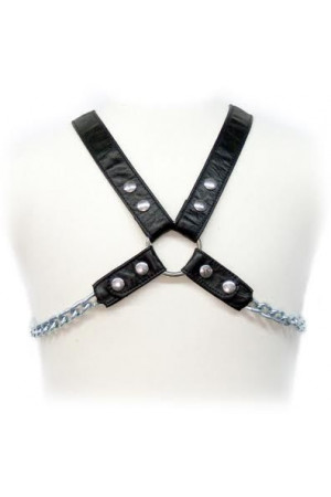 LEATHER BODY CHAIN HARNESS II