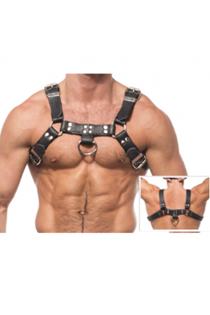 LEATHER BODY CHAIN HARNESS III