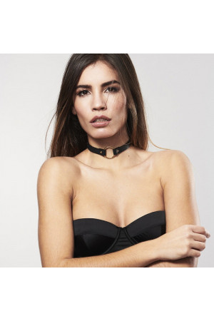 MAZE - SINGLE CHOKER BLACK