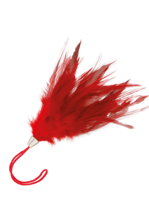 DARKNESS RED FEATHER 17CM