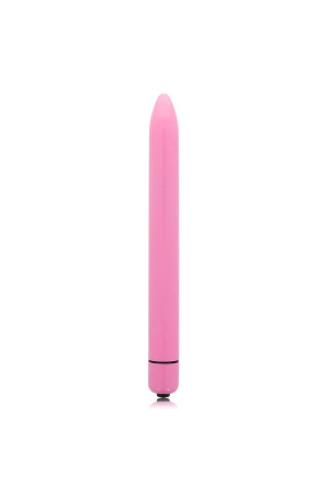 GLOSSY SLIM VIBRATOR DEEP ROSE