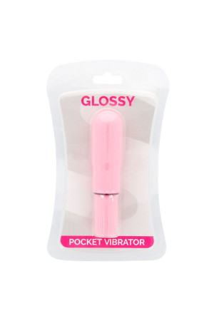 GLOSSY POCKET VIBRATOR PINK