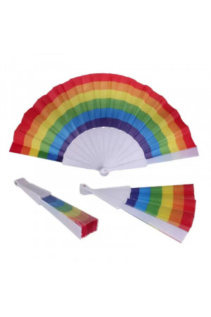 PRIDE - LGBT FLAG FABRIC FAN