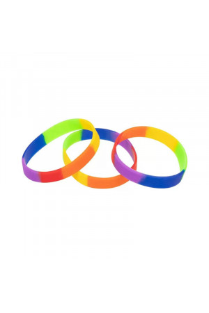 PRIDE - LGBT FLAG SILICONE...