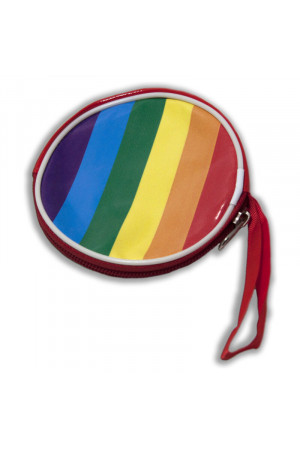 PRIDE - LGBT FLAG ROUND PURSE