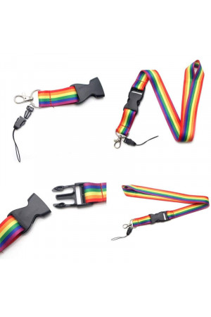 PRIDE - LGBT FLAG LANYARD