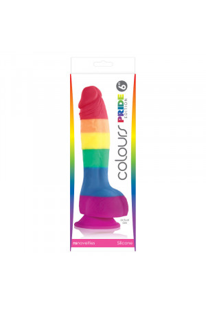 PRIDE - LGBT FLAG DILDO 15 CM