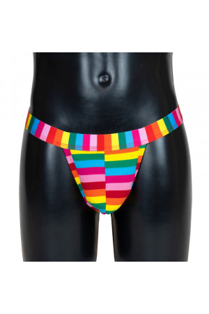 PRIDE - LGBT FLAG MEN THONG