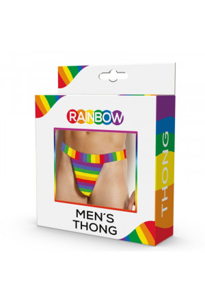 PRIDE - LGBT FLAG MEN THONG