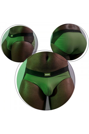 MACHO MS23V BRIEF GREEN COLORS