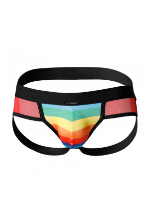 CUT4MEN - JOCKSTRAP RAINBOW M