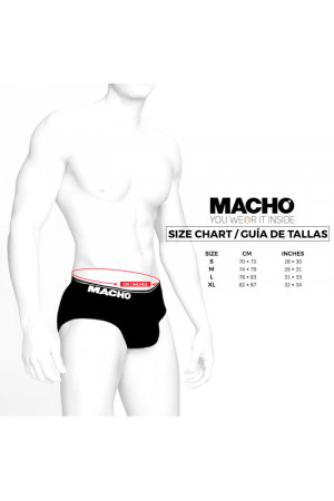 MACHO MX24NB SLIP BLACK S